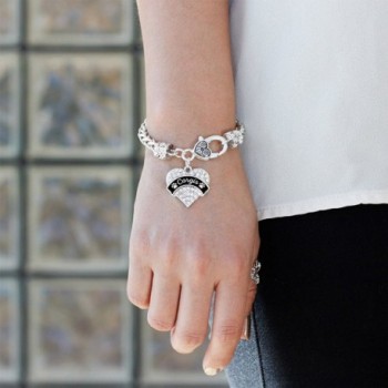 Corgis Bracelet Silver Lobster Crystal in Women's Link Bracelets