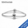 TINYSAND Jewelry Sterling Zirconia Bracelets in Women's Charms & Charm Bracelets