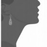Sterling Silver Earrings Filigree Teardrop