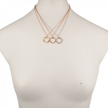 Lux Accessories Friends Pendant Necklace
