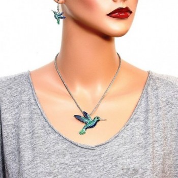 DianaL Boutique Beautiful Hummingbird Necklace