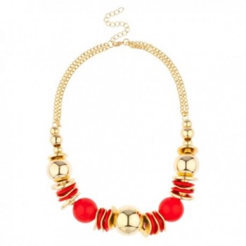 Lux Accessories Statement Necklace Earrings