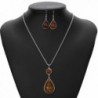 YAZILIND Waterdrop Earring Necklace Jewelry