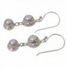NOVICA Cultured Freshwater Sterling Earrings in Women's Drop & Dangle Earrings
