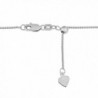 Sterling Silver Adjustable Length length