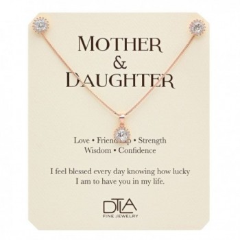 DTLA Daughter Necklace Earring Sterling