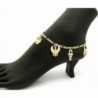 Womens Nefertiti Figaro Anklet Bracelet