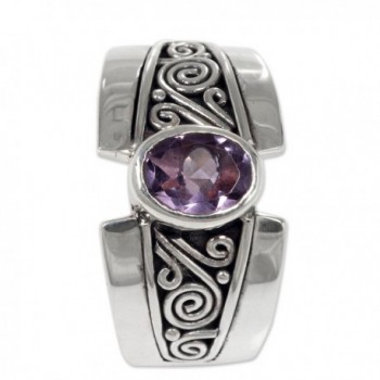 NOVICA Amethyst Sterling Silver Cocktail