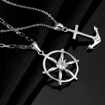 FLOW ZIG Anchor Couple Necklaces