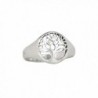 Designs by Nathan Solid 925 Silver Framed Tree of Life Ring- Comforting- Cycle of Eternal Life and Growth - C512F0D3S8J