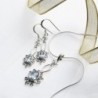Oxidized Sterling Silver Celtic Earrings in Women's Drop & Dangle Earrings
