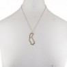 Lux Accessories Goldtone California Necklace in Women's Pendants