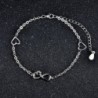 Sterling Infinity Bracelet Adjustable Braclets in Women's Strand Bracelets