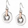 Nine West "Classics" Tri-Tone Orbital Drop Earrings - CM1199YOSHL