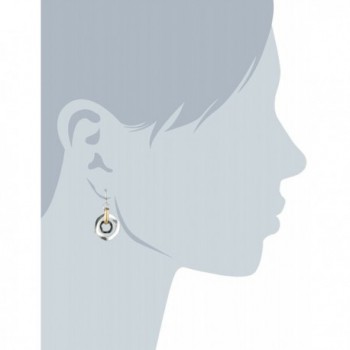 Nine West Classics Tri Tone Earrings