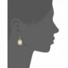 1928 Jewelry Gold Tone Rectangle Earrings