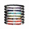 Chakra Stretch Bracelet Healing Crystal - 7Pcs/Set - CI187IM4ZZS