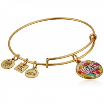 Alex and Ani Charity By Design Peace of Mind Bangle Bracelet - Rafaelian Gold - CP11JV40NIR