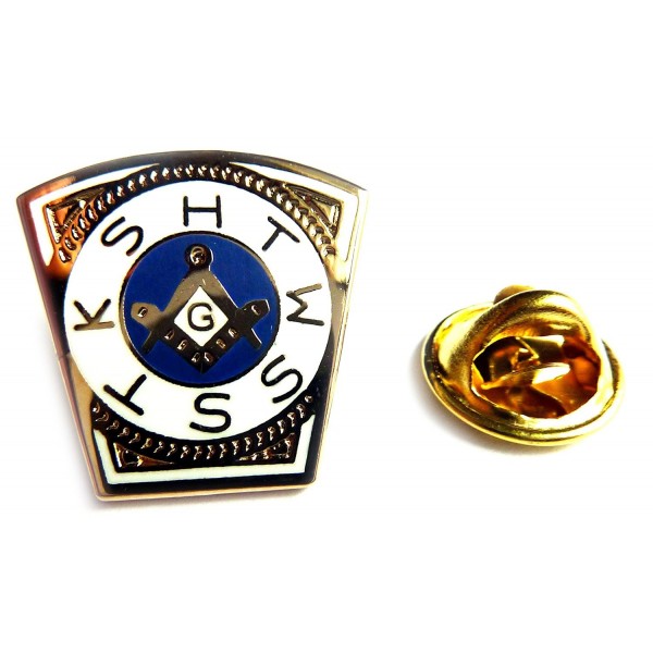 Masonic Mark Master Mason Royal Arch Freemason Lapel Pin - CI115WSH8RF