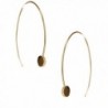 Humble Chic Disc Hoops Gold Tone