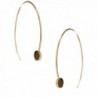 Humble Chic Disc Hoops Gold Tone