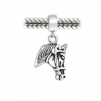 Bling Jewelry Equestrian Dangle Sterling in Women's Charms & Charm Bracelets