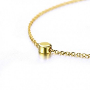 Tiny Necklace Gold Sterling Silver