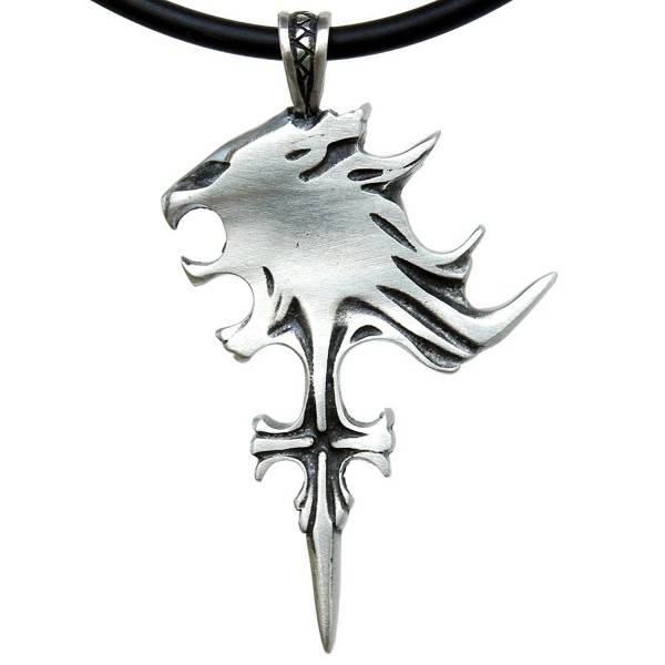 Squall Leonhart FF8 Final Fantasy 8 pewter Pendant Necklace - C1180UQALI8