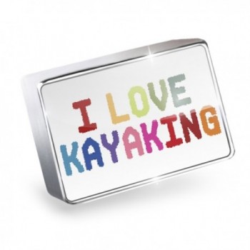 Floating Charm I Love kayaking Fits Glass Lockets- Neonblond - I Love Kayaking-Colorful - CV11Q3UWIDZ