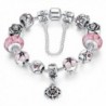 Presentski Charm Bangle Bracelet Silver Plated with Colorful Cubic Zirconia for Women - C412LEE6HFJ