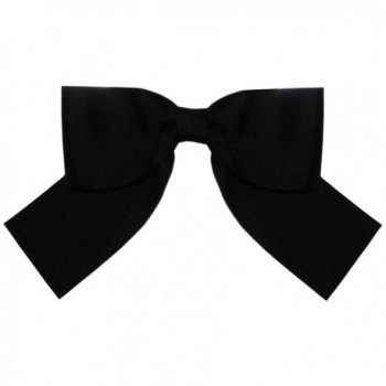 Girlprops 2 1/4" Wide Grosgrain Kitten Bow Choker- Made in USA!- in Black - CX128VZ3JDR