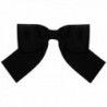 Girlprops 2 1/4" Wide Grosgrain Kitten Bow Choker- Made in USA!- in Black - CX128VZ3JDR