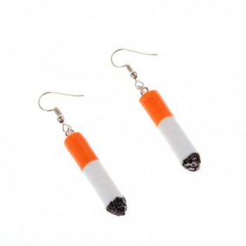 SUNSCSC Earring Simulated Cigarette Earrings in Women's Drop & Dangle Earrings