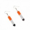 SUNSCSC Earring Simulated Cigarette Earrings in Women's Drop & Dangle Earrings