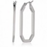 T Tahari Polished Hoop Earrings - Silver - CD12K60CC5B