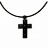 LEGO Cross Necklace - Black - CK11DEWHT07