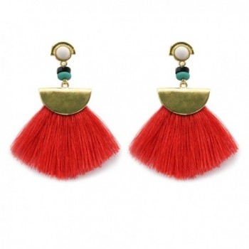 Feramox Bohemian Tassel Earrings Tassels in Women's Drop & Dangle Earrings