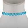 Lux Accessories Elastic Necklace Colored
