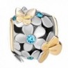 JewelryHouse Butterfly Imitation Birthday Bracelet in Women's Charms & Charm Bracelets