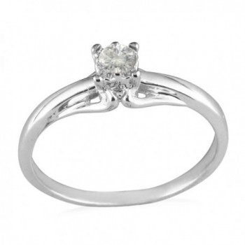 Sterling Silver Classic Diamond Promise