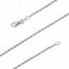 Sterling Silver 1.5mm Diamond-Cut Rope Chain Necklace Solid Italian Nickel-Free- 14-30 Inch - C017YKIQ8C4