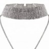 FANCY LOVE Diamond Rhinestone Necklace in Women's Choker Necklaces