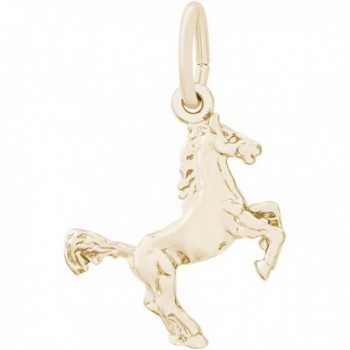 Rembrandt Charms Horse Charm - CZ111GJPO61