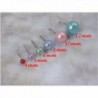 Pearl Color Earrings Wholesale Pairs in Women's Stud Earrings