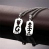 U7 Necklaces Pendant Stainless Relationship in Women's Pendants