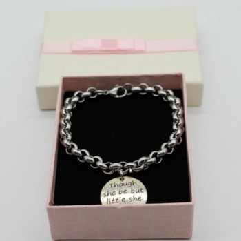 Stainless Bracelet Though Handmade LB01 in Women's Charms & Charm Bracelets