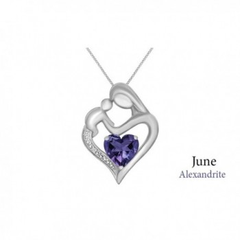 Simulated Alexandrite Natural Diamond Sterling - Simulated Alexandrite - C912NZC9EB8