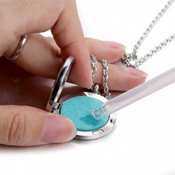 Stainless Aromatherapy Essential Diffuser Necklace in Women's Lockets