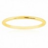 1mm Thin 14k Yellow Gold Wedding Band Ring - CV188U2A3R4