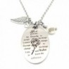 God Grant Me the Serenity to Accept the .... Bible Verse Prayer Necklace with Free Chain Christian - C4188CWD5AM
